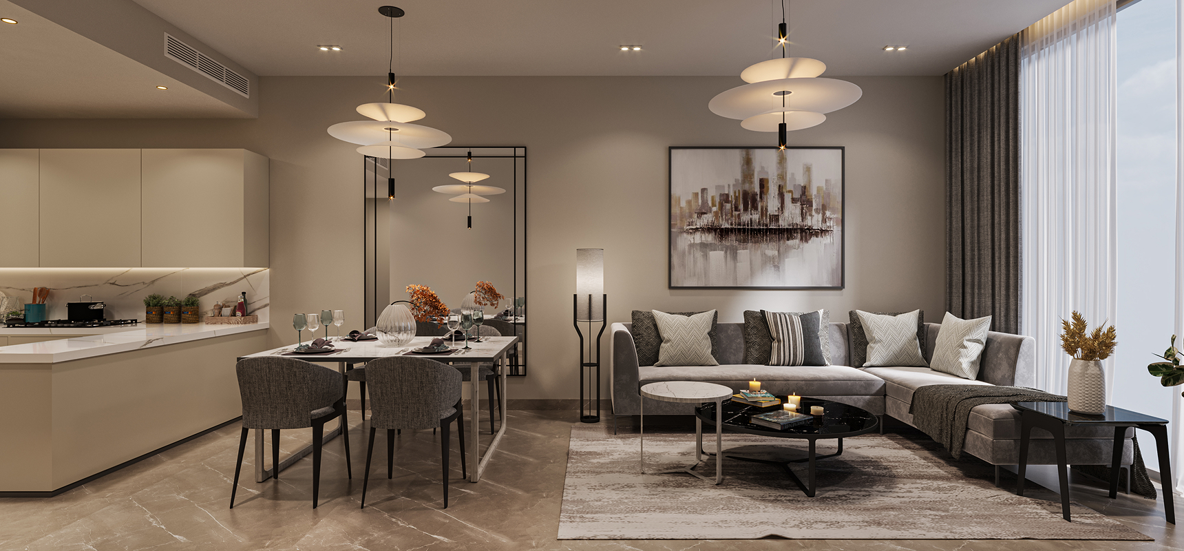 Living and Dining Area